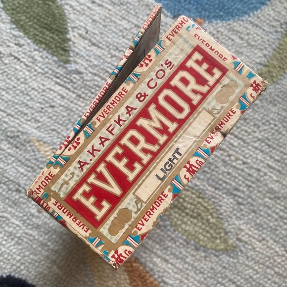 2 Empty Evermore Cigar Boxes I 1 Empty Robt. Burns Cigarillos Box - Picture 10 of 16